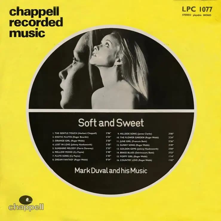 LPC 1077: 柔情蜜意:Mark Duval 音乐集